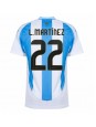 Argentiina Lautaro Martinez #22 Kotipaita Copa America 2024 Lyhythihainen